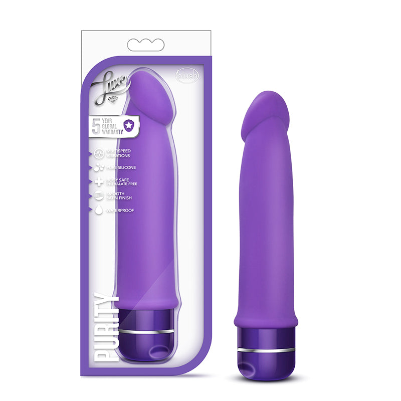Blush Luxe Purity Silicone Vibrator