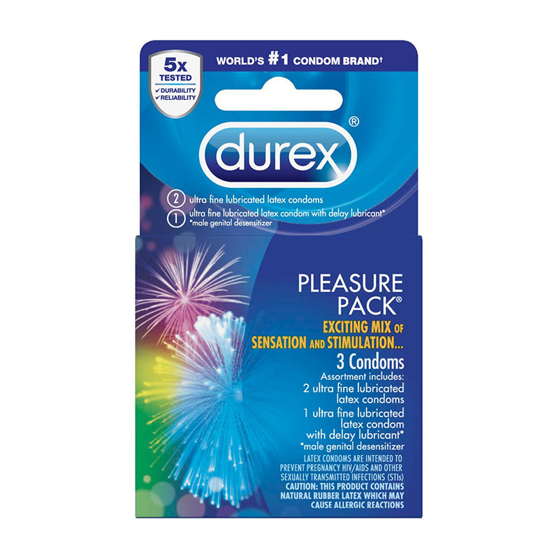 Durex Pleasure Pack (3 Pack)