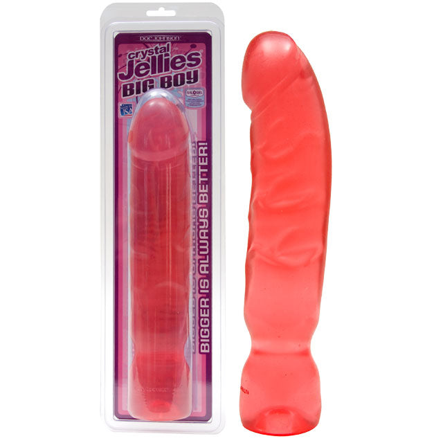 Crystal Jellies - Big Boy Pink 12in