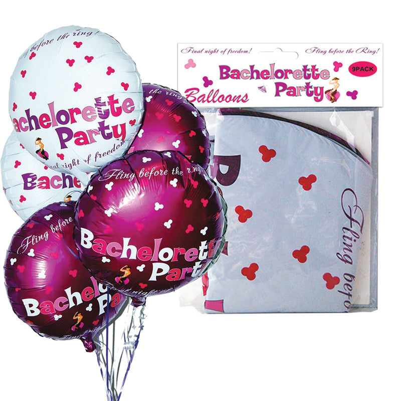 Bachelorette Foil Balloons Set (9)