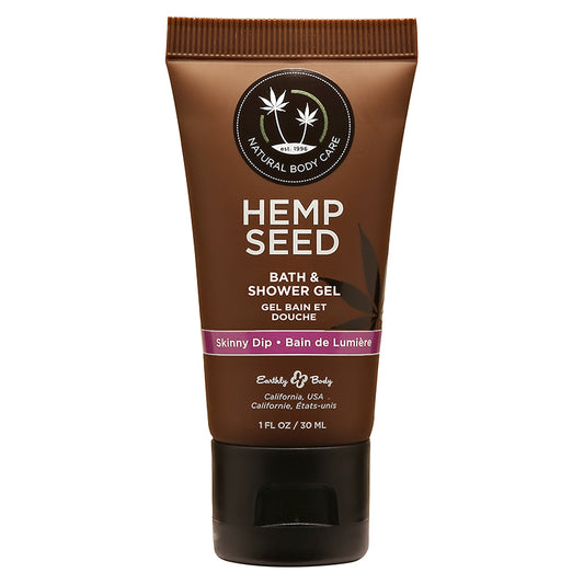 Earthly Body Hemp Seed Shower Gel Skinny Dip 1oz