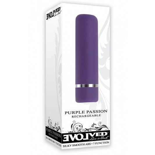 Evolved Purple Passion Rechargeable Petite Bullet Vibrator