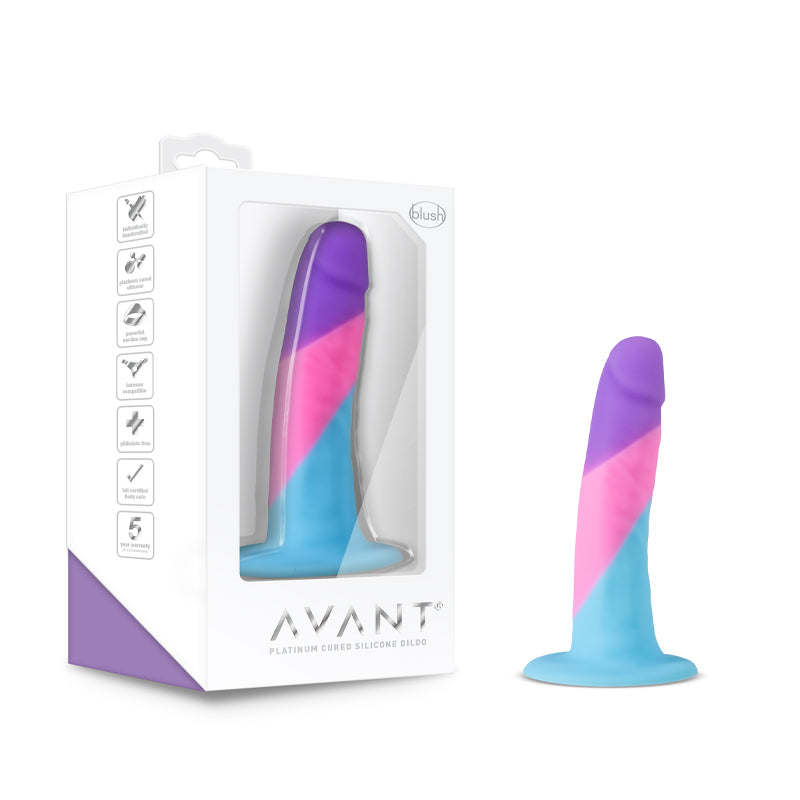 Blush Avant D15 Vision of Love 5.5 in. Silicone Dildo with Suction Cup