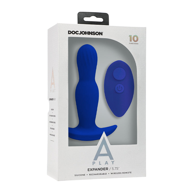 A-Play EXPANDER Rechargeable Silicone Anal Plug with Remote