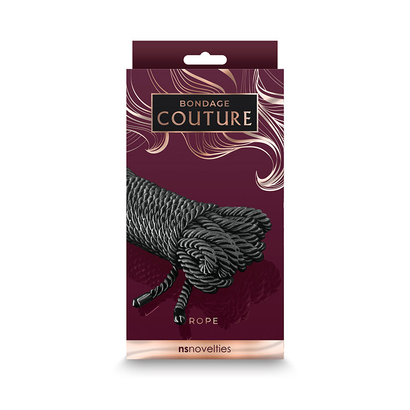 Bondage Couture Rope 25 ft. Black