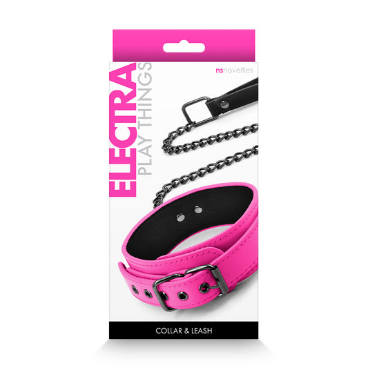 Electra Collar & Leash Pink