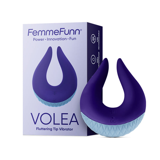 FemmeFunn Volea Rechargeable Silicone Fluttering Tip Vibrator