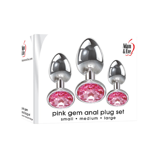 Adam & Eve 3-Piece Anal Plug