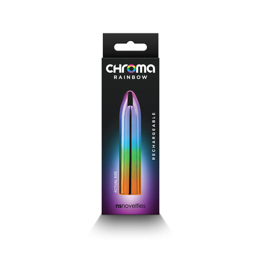 Chroma Rainbow Rechargeable Vibrator Medium