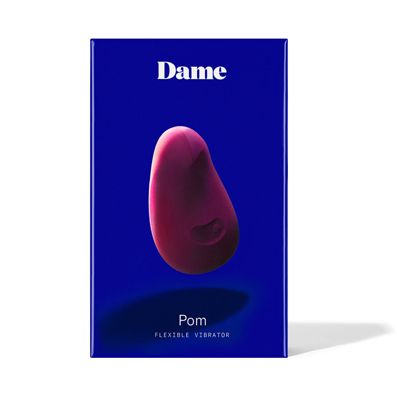 Dame Pom Flexible Vibrator Plum