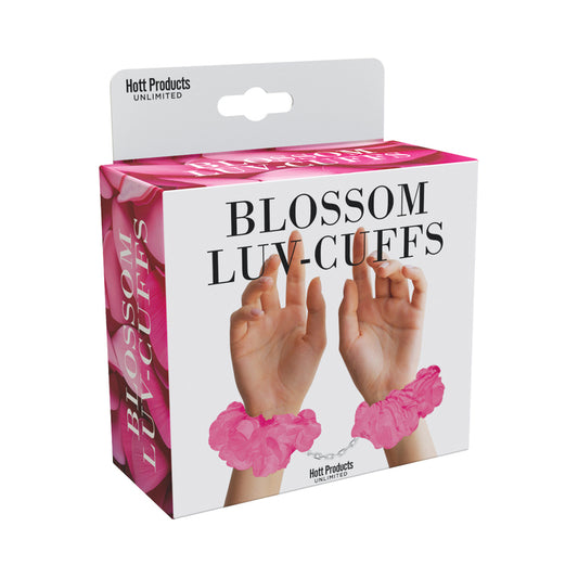 Blossom Luv Cuffs Flower Hand Cuffs Pink