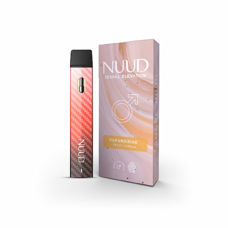 NUUD MALE VAPORDISIAC Peach Vanilla - Captain Jack's Noveltease