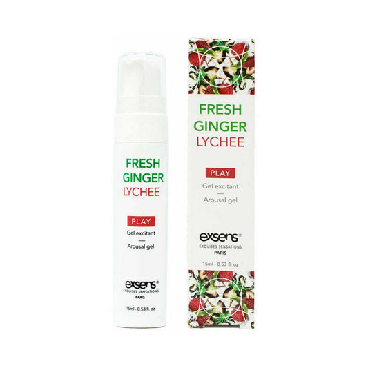 Exsens Arousal Gel Fresh Ginger Lychee 0.5 oz.